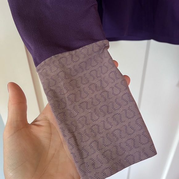 Lululemon Wet Dry Warm 1/2 Zip Pull Over Size 10 - Picture 5 of 8